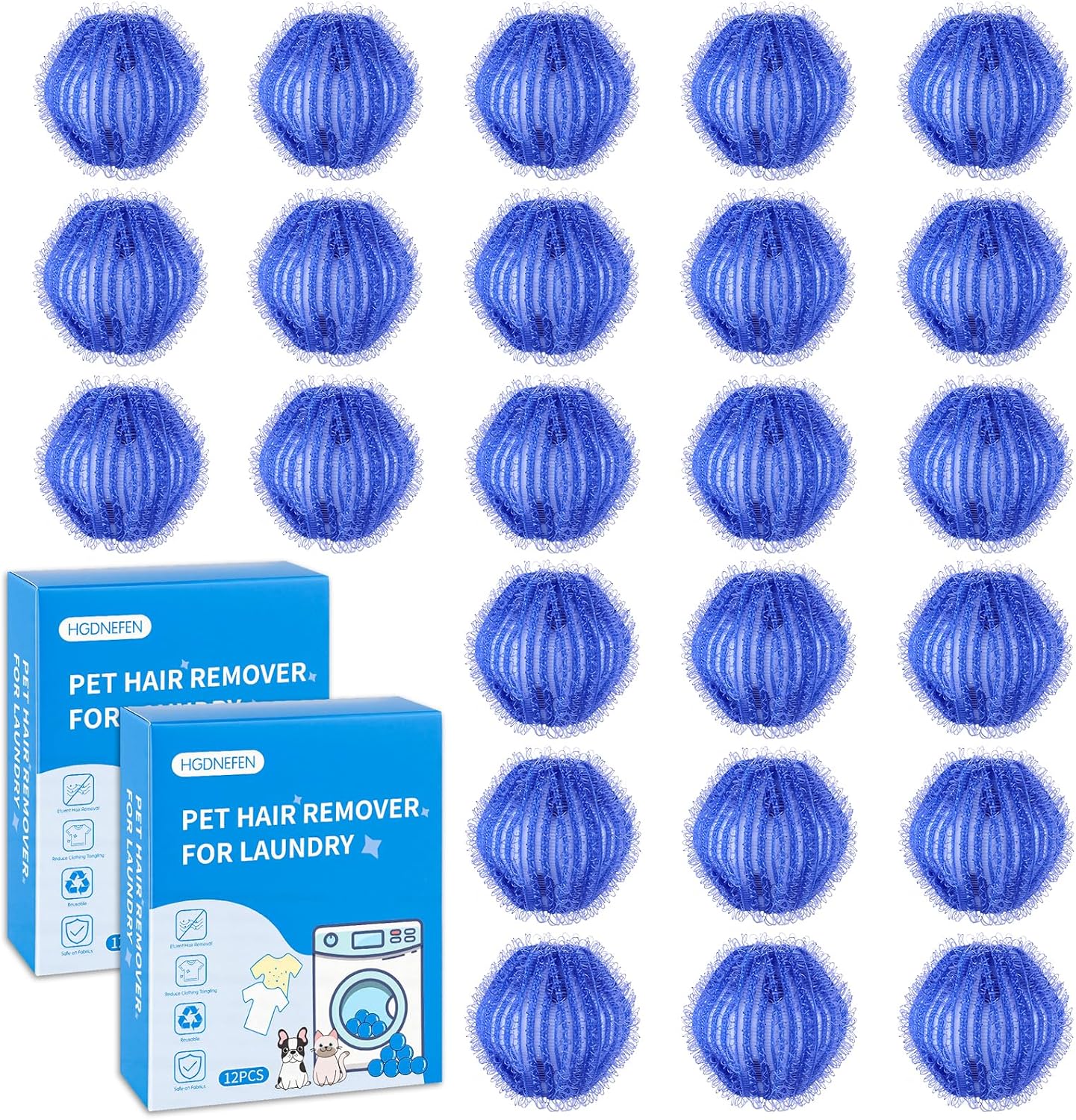 Pet Hair Remover for Laundry(24 PCS)