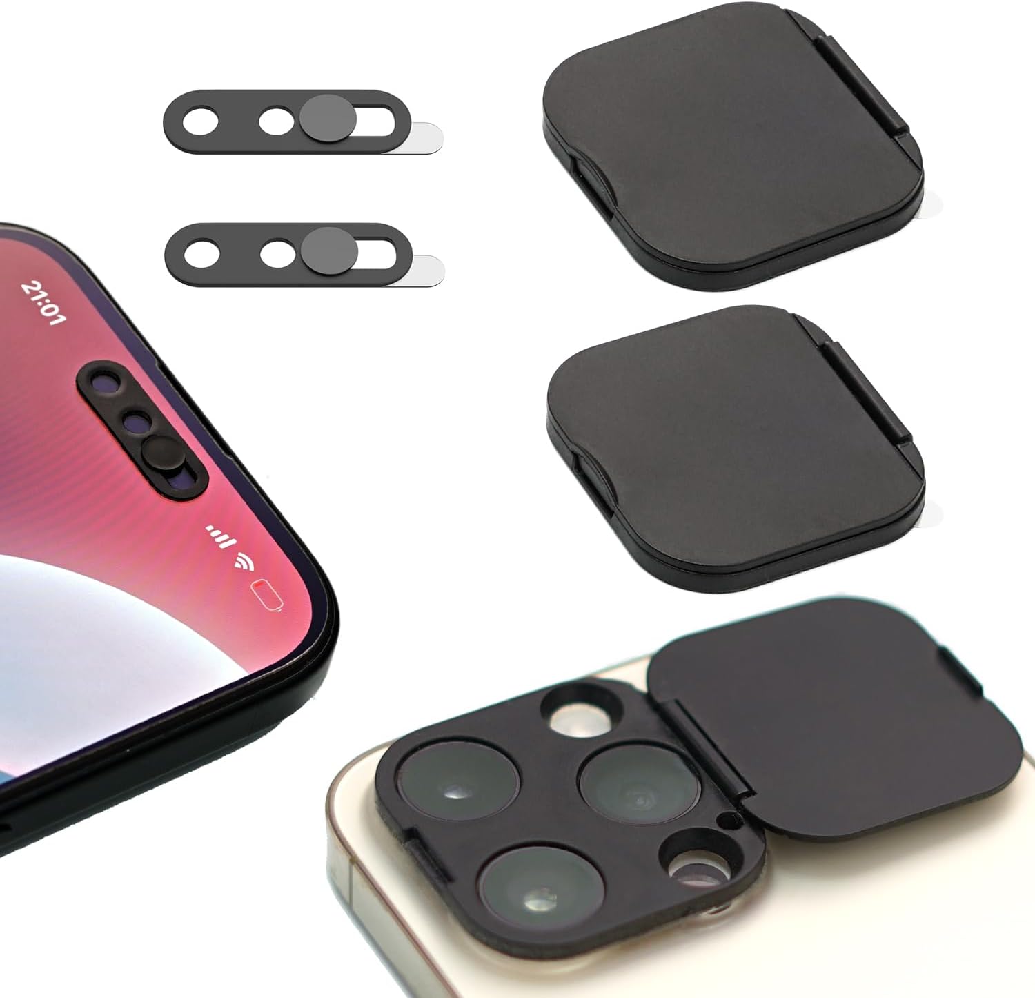 Privacy Cover Compatible with iPhone 14 Pro/14 Pro Max/15